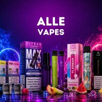 Alle Vape Sorten