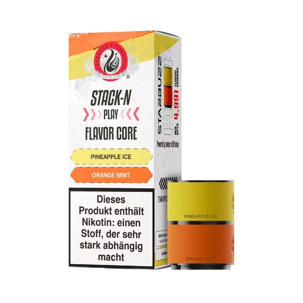 Starbuzz Stack-N Play Pod 2er Pack Pineapple Ice / Orange Mint