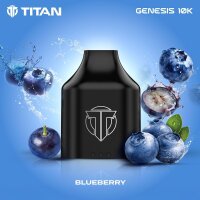 Titan Genesis 10K Pod 10ml/20mg Blueberry