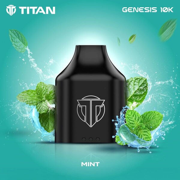 Titan Genesis 10K Pod 10ml/20mg Mint