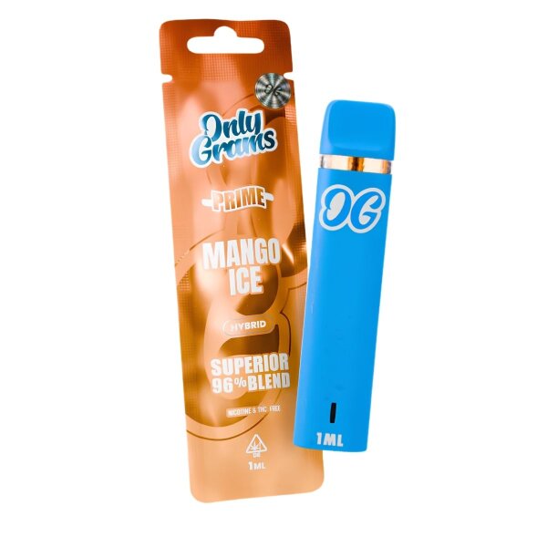 Only Grams Superior Blend Pen 96% Hybrid Mango Ice