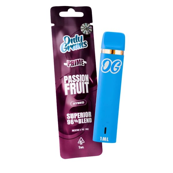 Only Grams Superior Blend Pen 96% Hybrid Passion Fruit