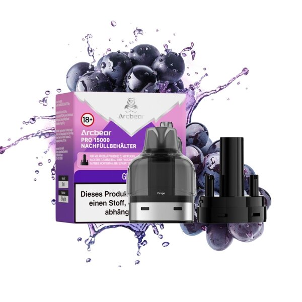 Arcbear Pro 15000 Pod + Coil Grape