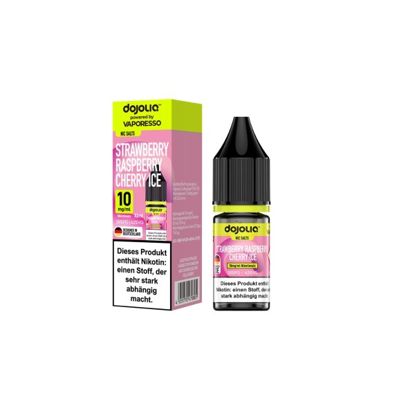 Dojoliq by Vaporesso 10ml Strawberry Raspberry Cherry Ice 10mg/ml