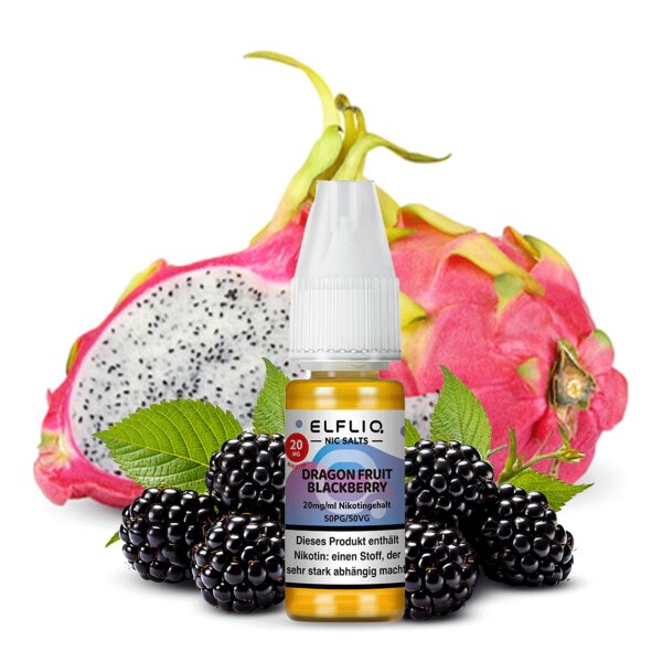 ELFLIQ Dragon Fruit Blackberry E-Liquid 10ml / 20mg