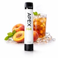 Apex Fluid Einweg Vape H4 2ml Peach Ice Tea
