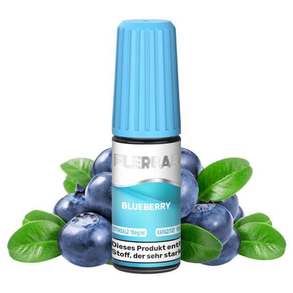 Flerbar Liquid Nikotinsalz 10ml Blueberry 10mg/ml