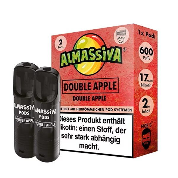 Al Massiva Pod 2 Stück Double Apple