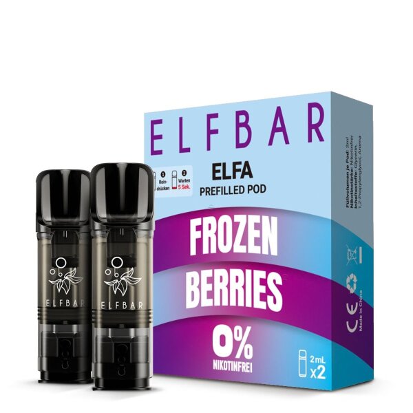 Elfbar Elfa - CP Prefilled Pod 2 Stück / Frozen Berries Nikotinfrei