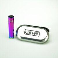 Clipper - Metal Flint / Micro Mixed Colors / Inkl. Box