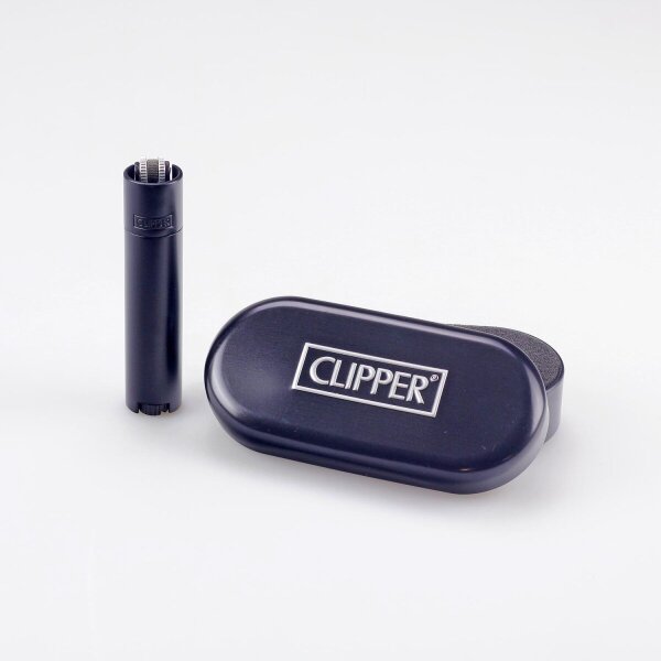 Clipper - Metal Flint / Schwarz Matt / Inkl. Box