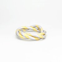 Silikonschlauch - Matt / Striped / Gold - Silber