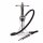Adina - Motion Small / Steel / Black Fog / Clear