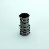 Schlauchadapter - Universal / Schwarzchrom
