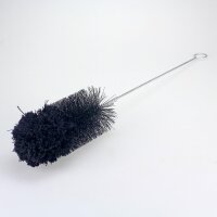 Reinigungsbürste - Dunkel mit Wollkopf / 60 cm / D 9 cm