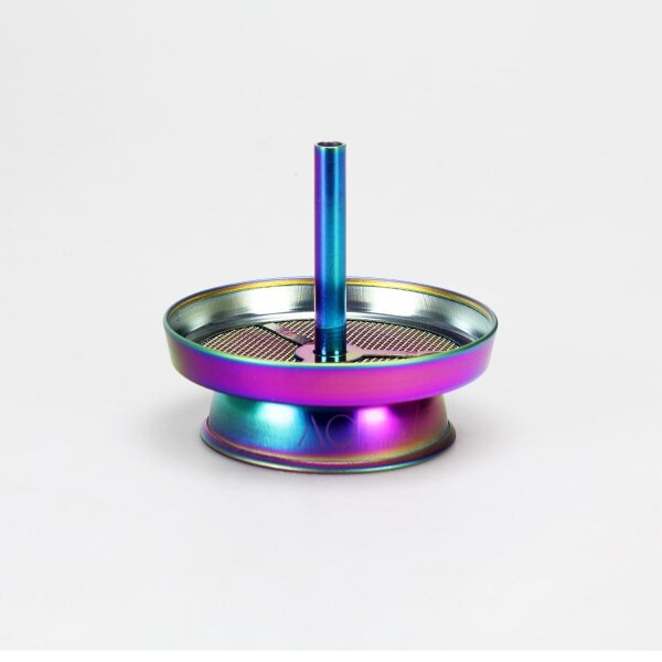 AO Hookah - Strainer / Kaminaufsatz / Edelstahl / Rainbow