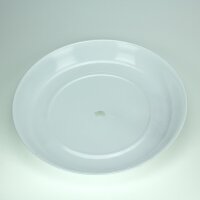 Rauch dein Obst - Kohleteller / Weiss / 31,5 cm