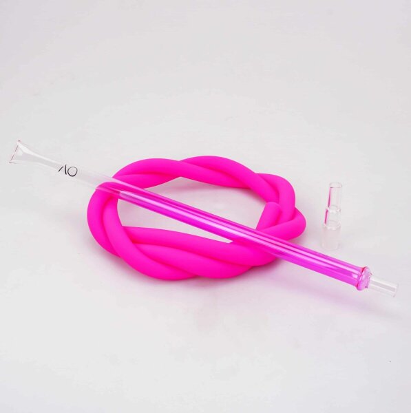 AO - Glas Schlauch Set / Pink