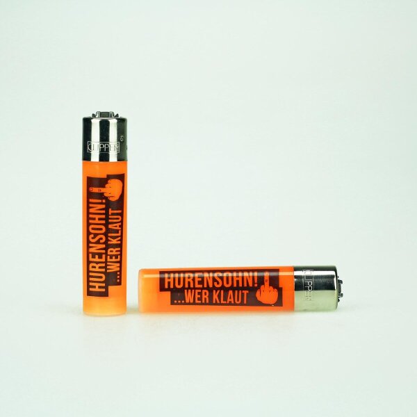 Clipper - Hurensohn Wer Klaut / Neon Orange