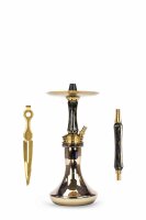 Ocean Hookah - Kaif S / Gold / Onyx / Gold Chrome