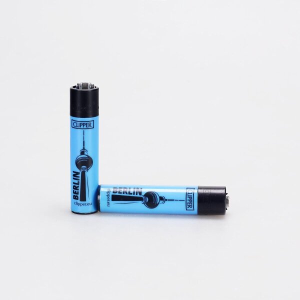 Clipper - Berliner Fernsehturm / Neon Blau