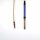 Kunstlederschlauch - Blue / Black