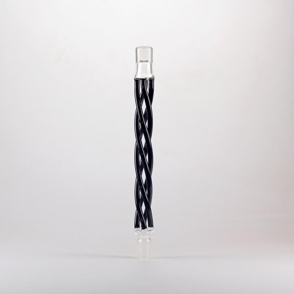Dschinni - Glasrauchsäule / Helix XXL / Schwarz / 18,8 / 29,2