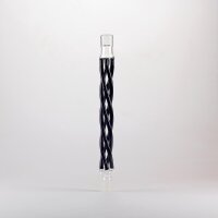 Dschinni - Glasrauchsäule / Helix XXL / Schwarz /...