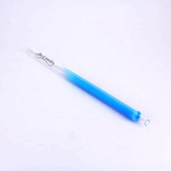 Devil Smoke - Colored / Neon Blau / Rund