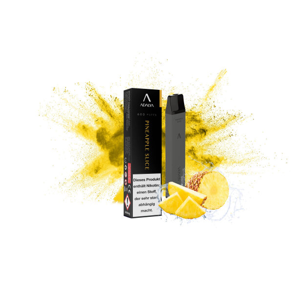Adalya - Einweg E-Shisha / Pineapple Slice