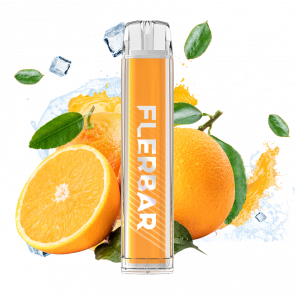 Flerbar - Einweg E-Shisha / Orange