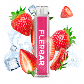 Flerbar - Einweg E-Shisha / Strawberry Ice