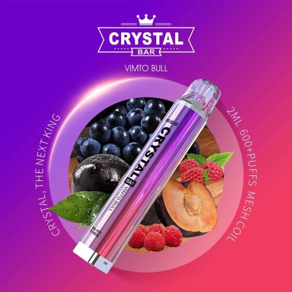 Crystal Bar - Einweg E-Shisha / Vimbull Ice