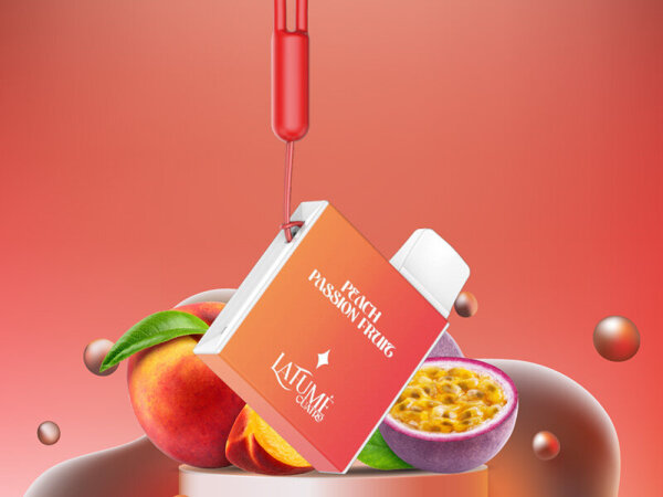 Lafume - Quatro Einweg E-Shisha / Peach Passion Fruit