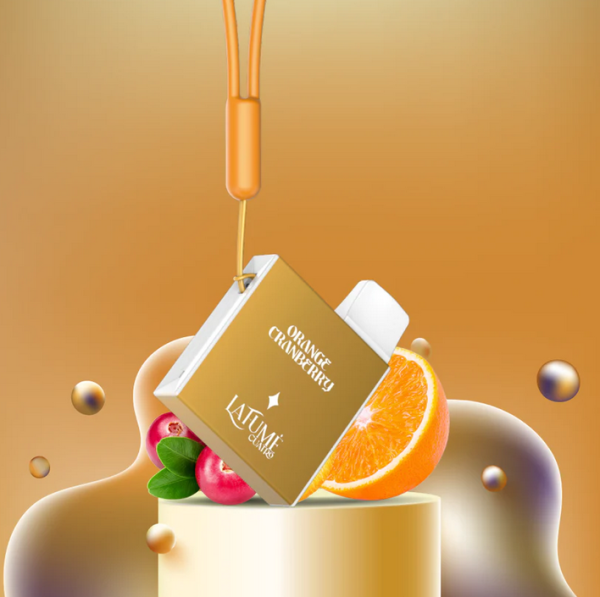 Lafume - Quatro Einweg E-Shisha / Orange Cranberry