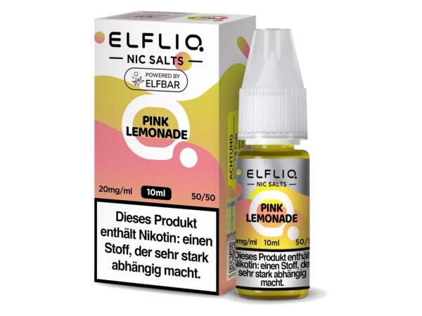 ELFLIQ - Pink Lemonade E-Liquid 10ml / 20mg