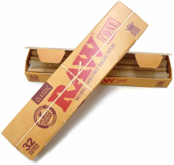 RAW - Cone King Size / 32 Pack