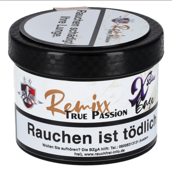 True Passion - Remixx Base Tabak / X Blue 65g