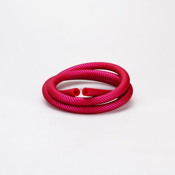 Silikonschlauch - Matt / Carbon Metallic Pink