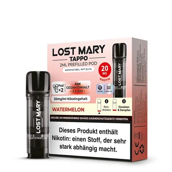 Lost Mary Tappo - Pods 2er Pack - Watermelon