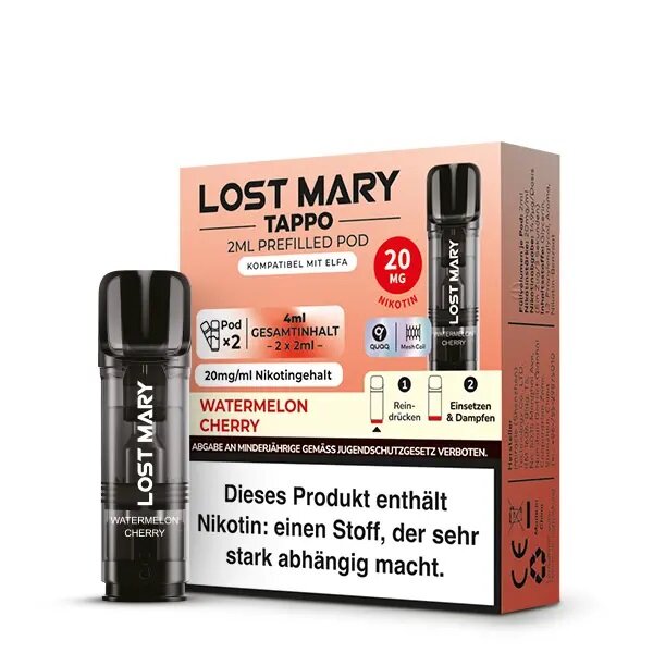 Lost Mary Tappo - Pods 2er Pack - Watermelon Cherry