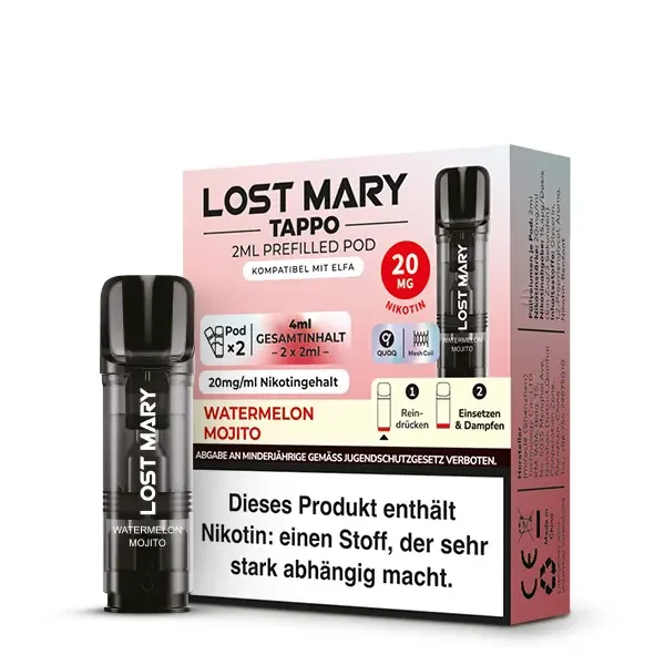 Lost Mary Tappo - Pods 2er Pack - Watermelon Mojito