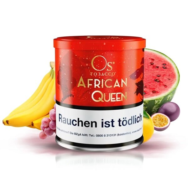 Os Tobacco African Queen Shishatabak 200g