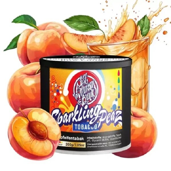 187 Strassenbande Sparkling Peaz 200g Shisha Tabak