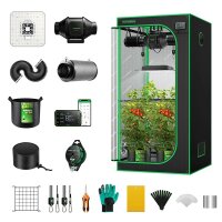VIVOSUN Growbox Komplettset - 80 x 80 x 180 cm