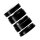 Lucid Glass Zink Grinder 4 Part 50mm Schwarz