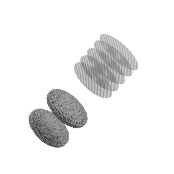 Enso Mesh Siebe 5er Pack + 2 Wachspads
