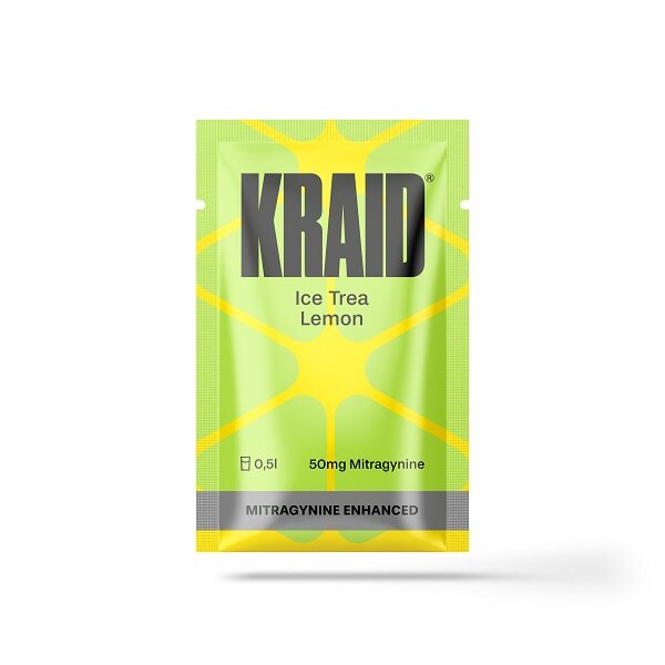 KRAID Ice Tea Lemon - Mitragynine Enhanced 1x1,75g Kratom