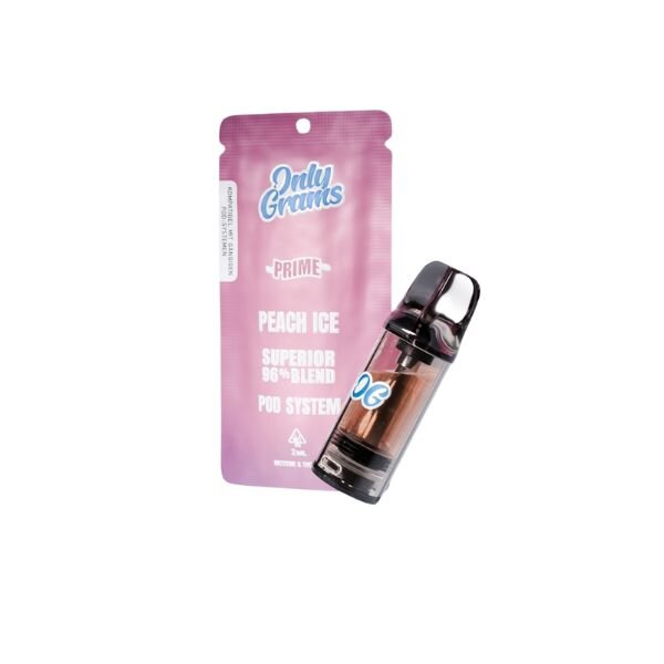 Only Grams Superior Blend 96% Pod 2ml Peach Ice