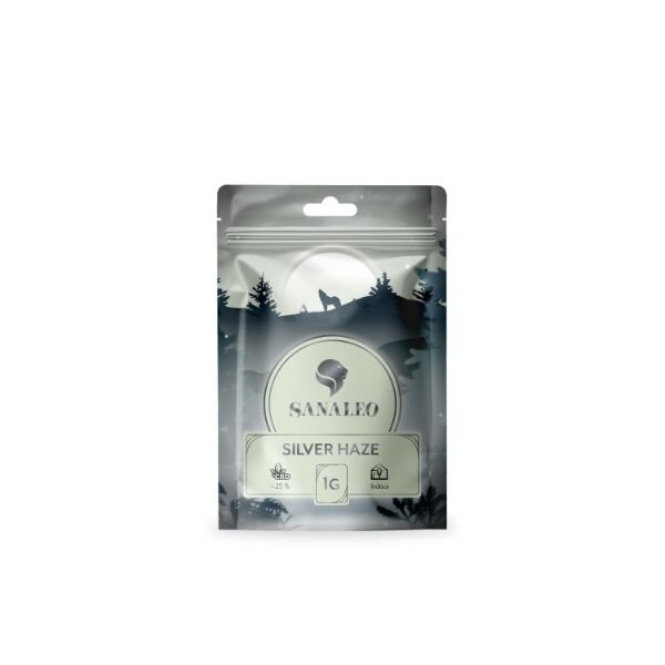 Sanaleo CBD Blüten 1g Silver Haze